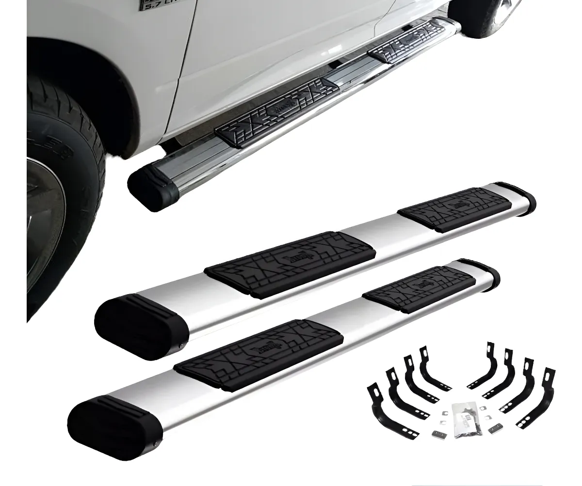 Estribos Bronx Ford Lobo F-150 Doble Cabina 2020-2021 Cromo - Image 1