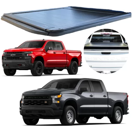 Tapa De Batea Electrica Retractil Para Silverado 2014 - 2025