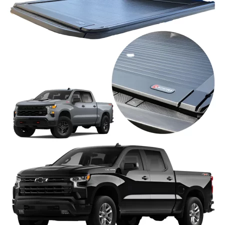 Tapa De Batea Electrica Retractil Para Silverado 2014 - 2025