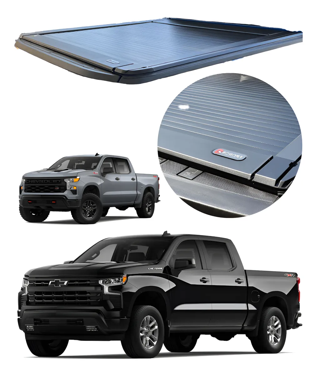 Tapa De Batea Electrica Retractil Para Silverado 2014 - 2025 - Image 1