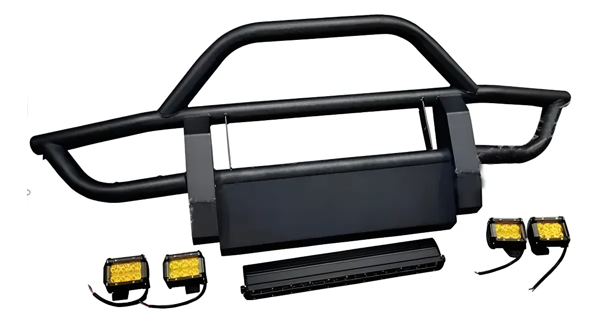 Defensa Delantera C/barra Dually Led Suzuki Jimny 2021-2023 - Image 1