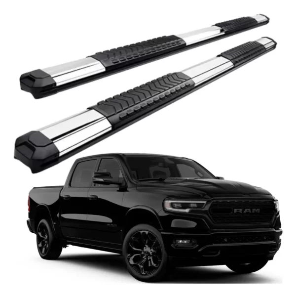 Estribos Serie 400 Inoxidables Ram 1500 Limited 2019 - 2023