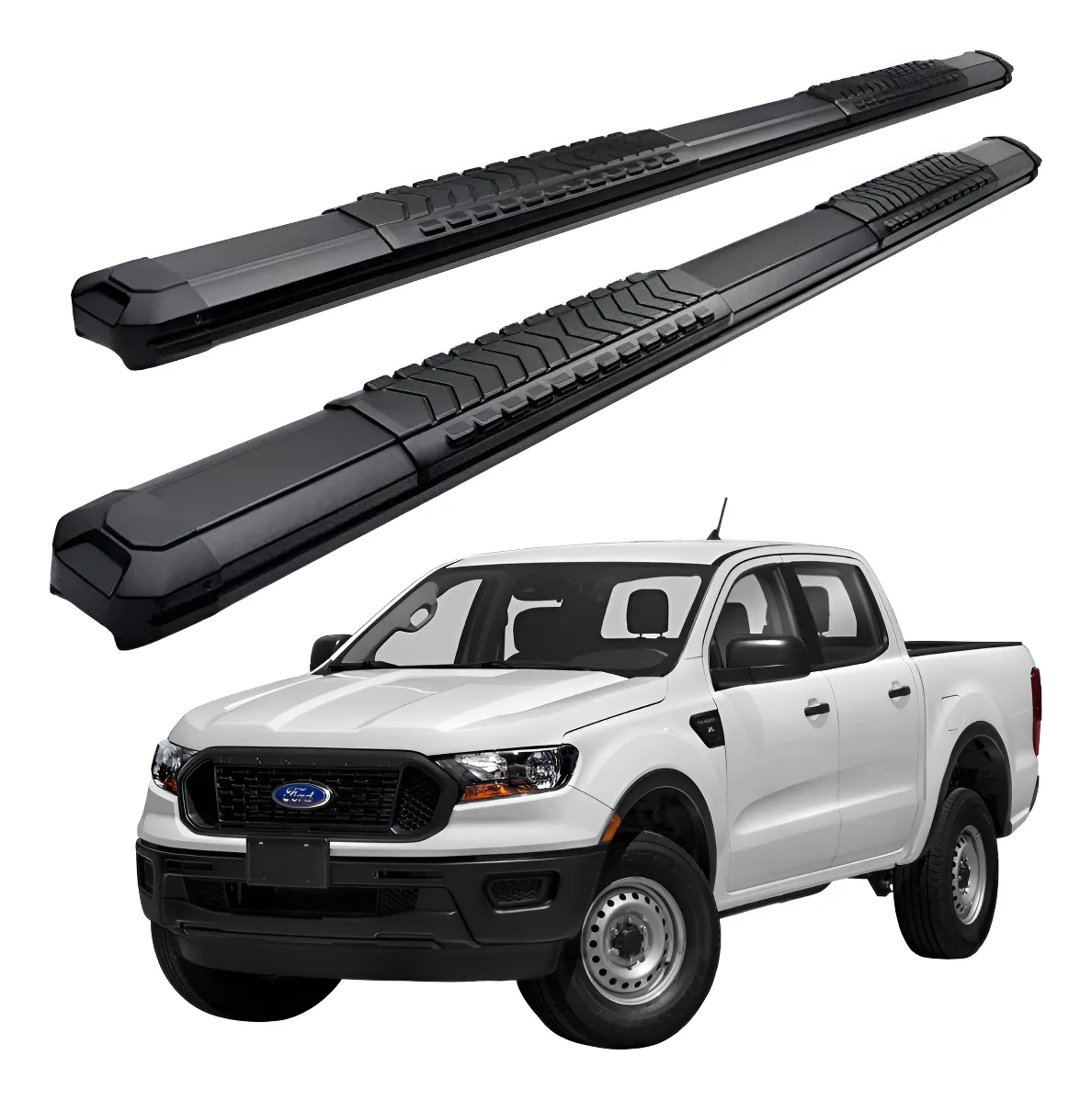 Estribos Serie 400 Compatibles Con Ford Ranger 2013 - 2022 - Image 1