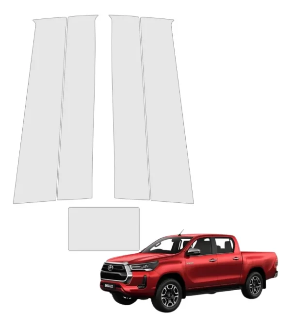 Protección Ppf Postes Exteriores Para Hilux 2023
