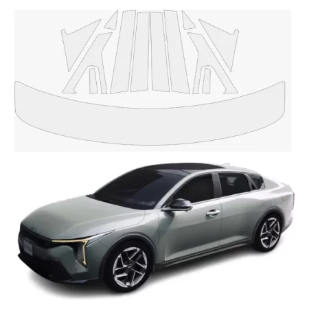 Protección Ppf Postes Exteriores Y Aleron Kia K4 2025