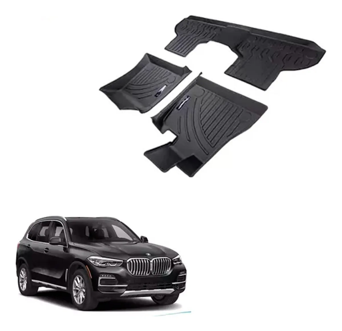 Juego De Tapetes Bandeja 3d Uso Rudo Para Bmw X5 2022 - Image 1