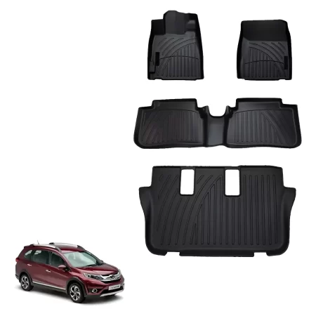 Juego De Tapetes De Bandeja Para Honda Br-v 2016 2022