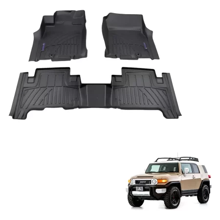 Kit De Tapetes Bandeja 3d Para Toyota Fjcruiser 2013-2020