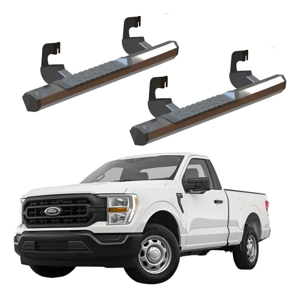 Estribos Serie 700 Ford Lobo F150 2015 - 2022 Cabina Regular