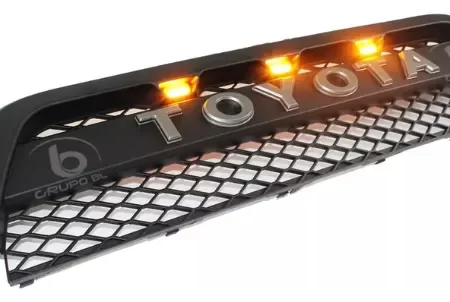 Parrilla Toyota 4runner 2012 2013 2014 2015 Negro Mate C/led
