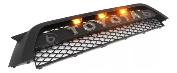 Parrilla Toyota 4runner 2012 2013 2014 2015 Negro Mate C/led