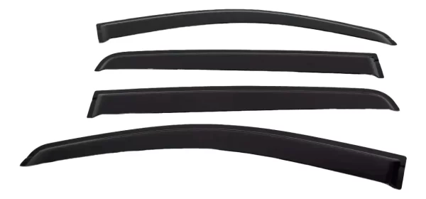 Moldura Aplique Deflectores De Lluvia Para Ranger 2012-2021