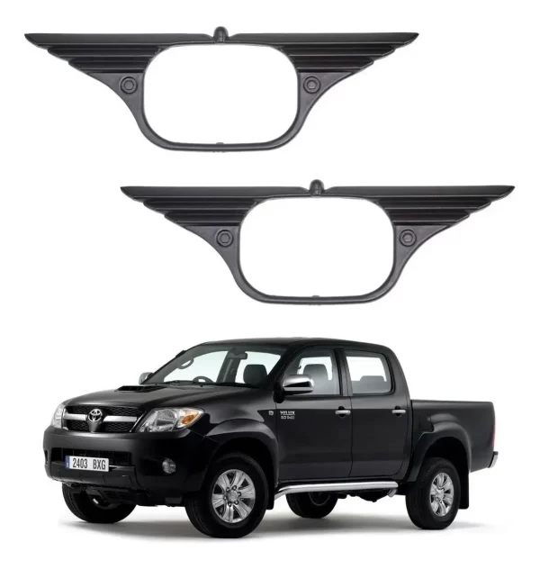 Moldura Contorno De Luz Lateral Toyota Hilux Vigo 2005 2011