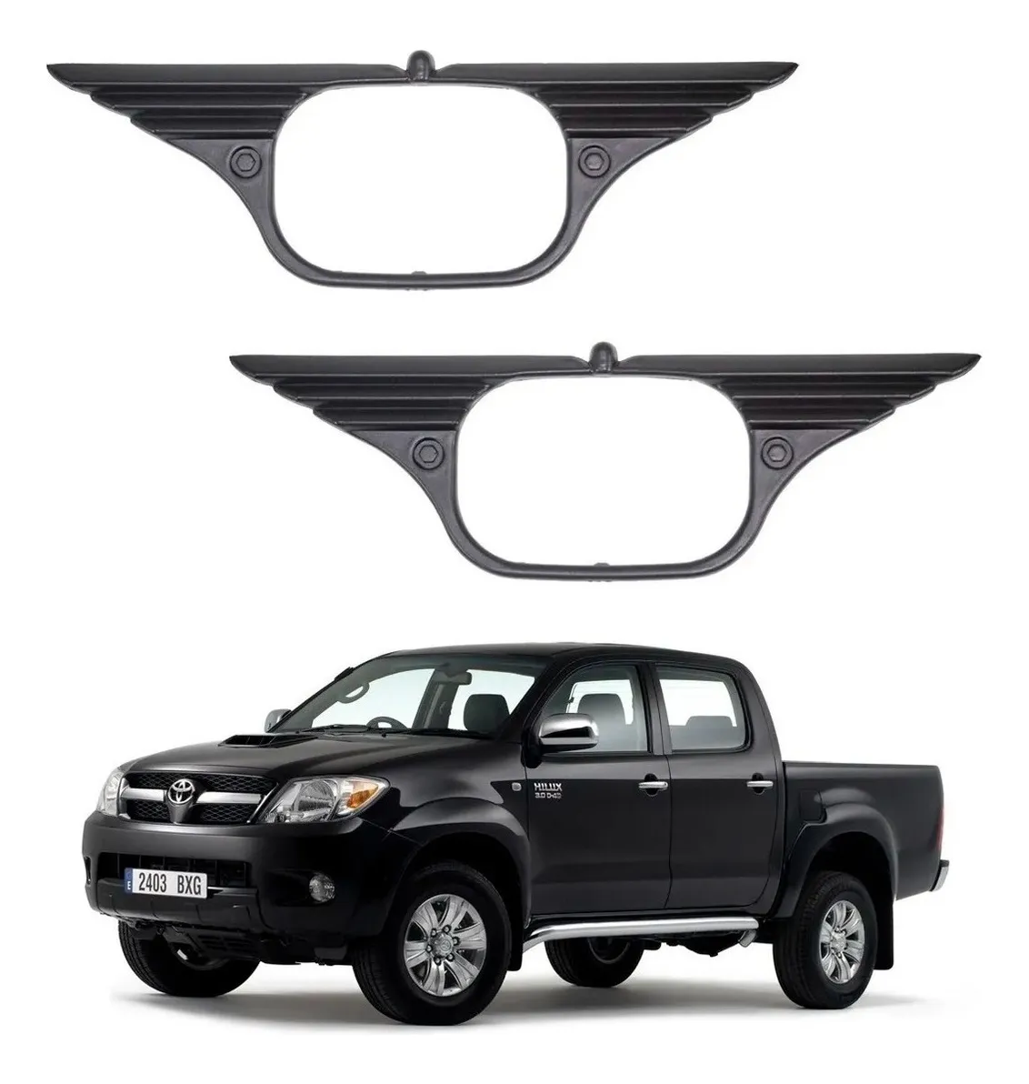 Moldura Contorno De Luz Lateral Toyota Hilux Vigo 2005 2011 - Image 1