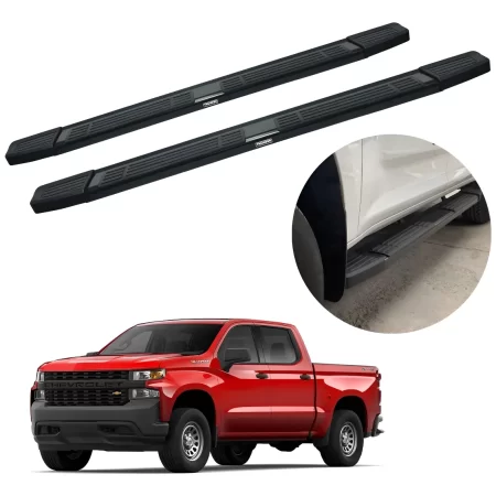 Estribos Mg Chevrolet Silverado 2019 Al 2023 Doble Cabina