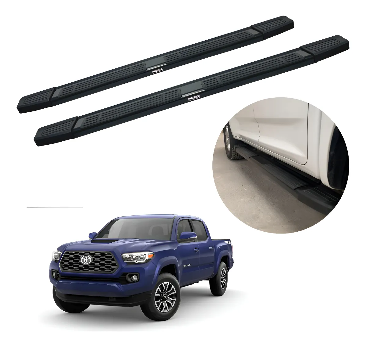 Estribos Mg Para Toyota Tacoma 2016 - 2023 Doble Cabina - Image 1