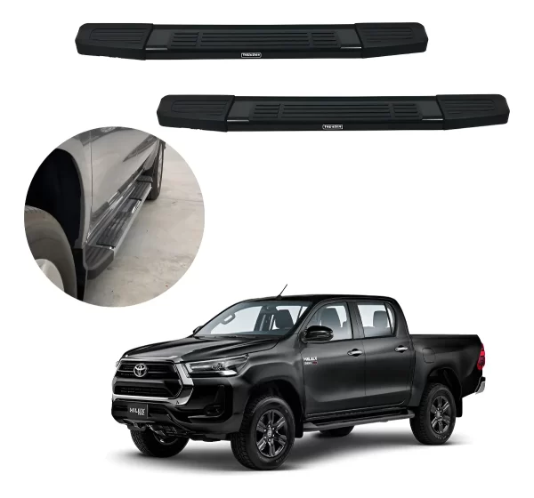 Estribos Mg Compatibles Con Toyota Hilux 2016 - 2023 Dob Cab