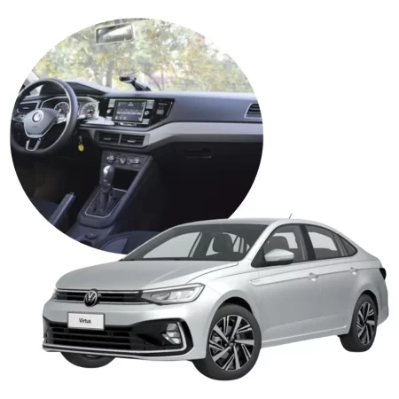 Protector Acabado Piano Interior Para Virtus 2022 2023