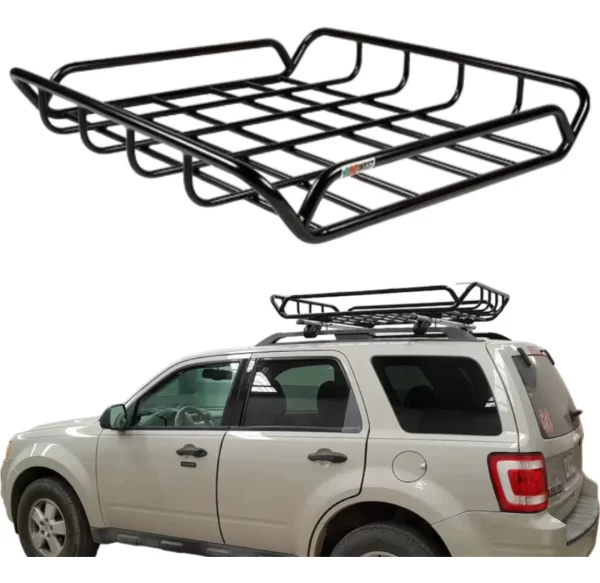 Canastilla Porta Equipaje Reno 108.1 X 98 Cm Negra Go West