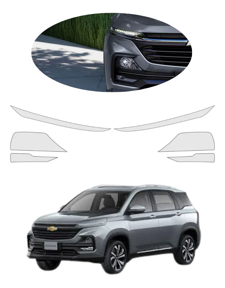 Protección Ppf De Faros Para Captiva Premier 2024 - Image 1