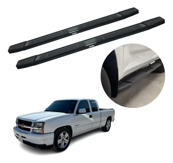 Estribos Mg Compatibles Con Chevrolet Silverado 1999 - 2007