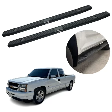 Estribos Mg Compatibles Con Chevrolet Silverado 1999 - 2007