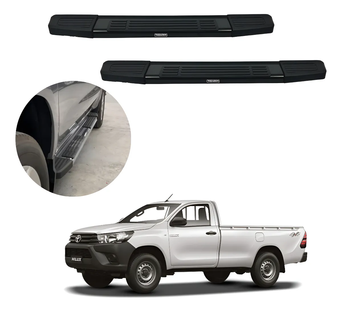Estribos Mg Compatibles Con Toyota Hilux 2013-2015 - Image 1