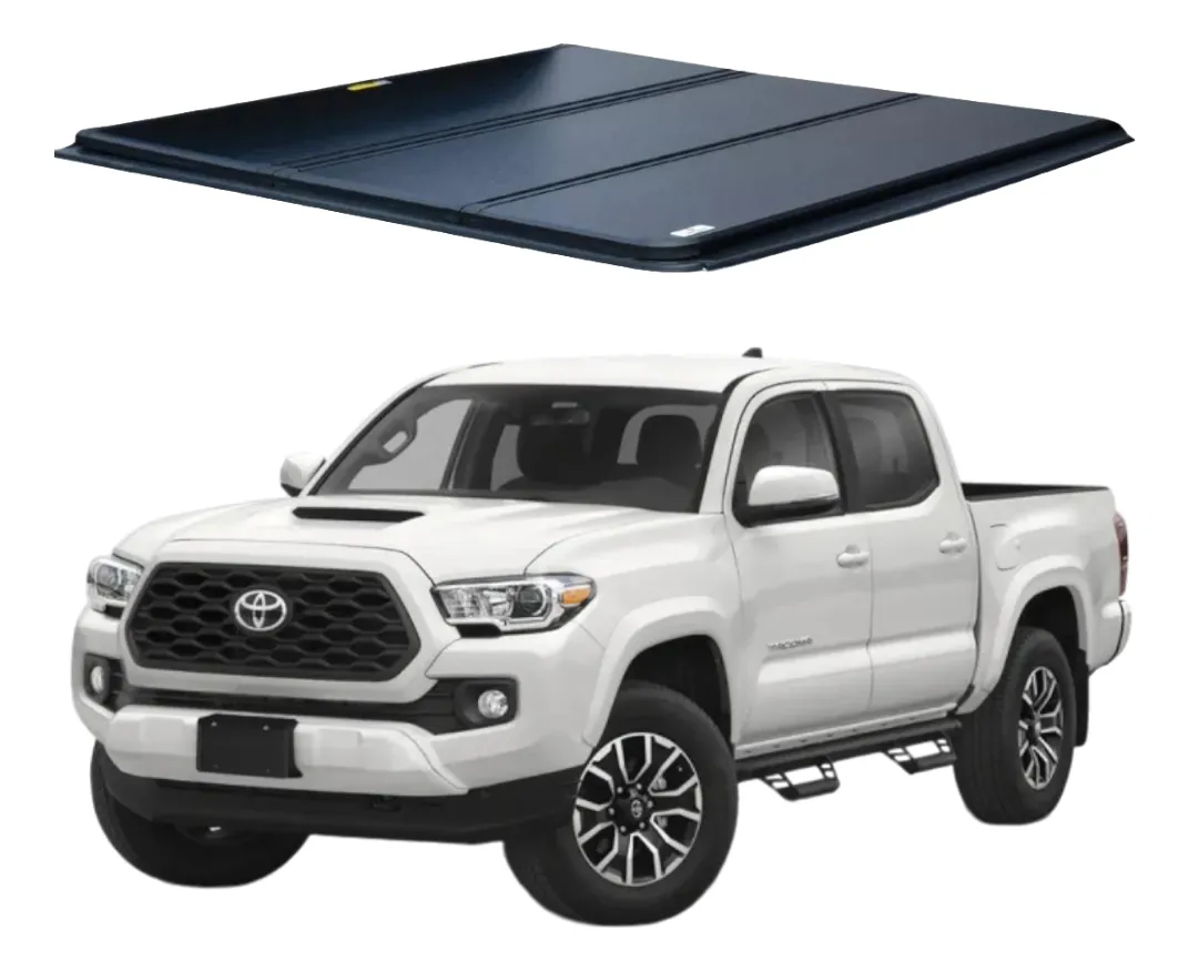 Tapa Cubre Batea Tri-fold Para Tacoma 2016-2024 Doble Cabina - Image 1