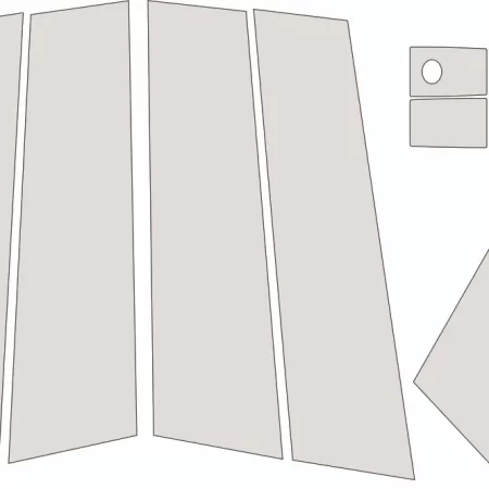 Protección Ppf Postes Exteriores Para Mazda 3 2020 Al 2023