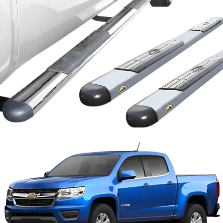 Estribos Gh Cromados P/ Chevrolet Colorado 2013 - 2015