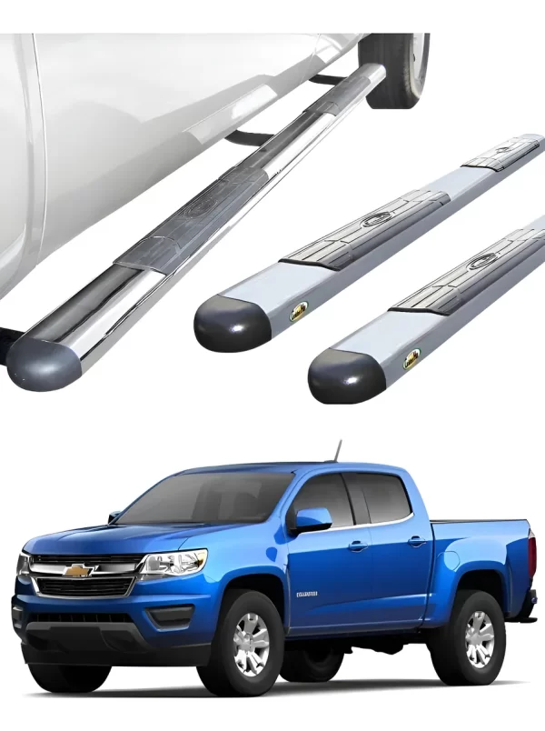 Estribos Gh Cromados P/ Chevrolet Colorado 2013 - 2015