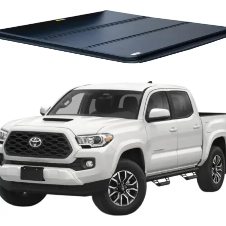 Tapa Cubre Batea Tri-fold Para Tacoma 2016-2024 Doble Cabina