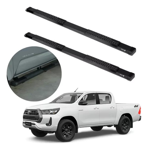 Estribos Serie 500 Toyota Hilux Doble Cabina 2016 - 2024