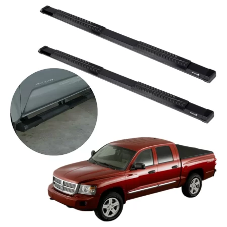 Estribos Serie 500 Para Dakota 2005 - 2012 Doble Cabina