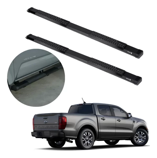 Estribos Serie 500 Para Ford Ranger 2013 - 2022 Doble Cabina