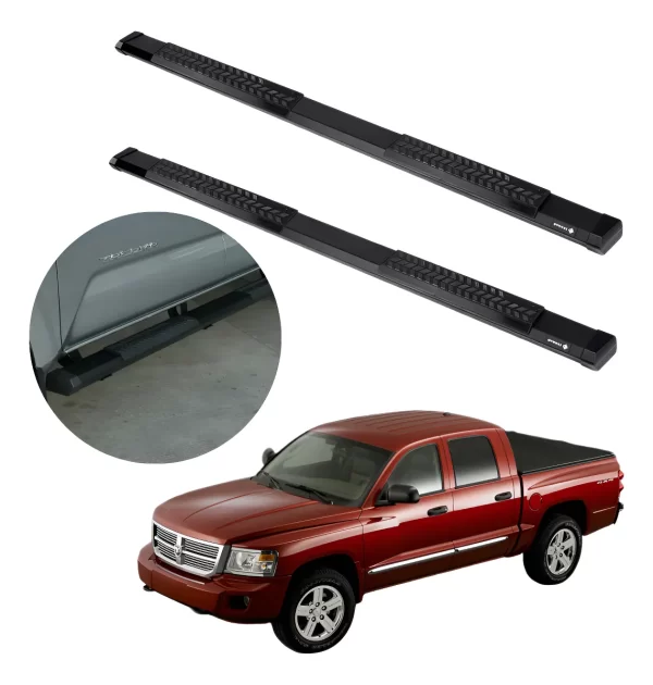 Estribos Serie 500 Para Dakota 2005 - 2012 Doble Cabina