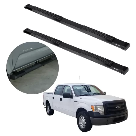 Estribos Serie 500 Para Ford Lobo F150 2004 - 2014 Dob Cab