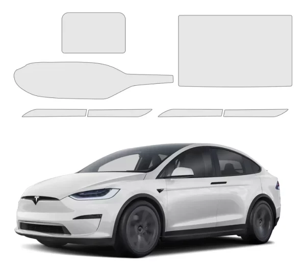 Ppf Pantalla Principal, Trasera Y Cluster Tesla Model X 2024