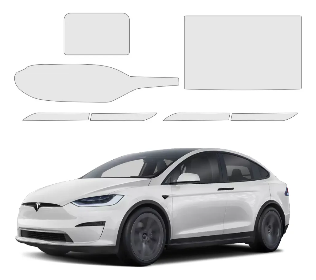 Ppf Pantalla Principal, Trasera Y Cluster Tesla Model X 2024 - Image 1