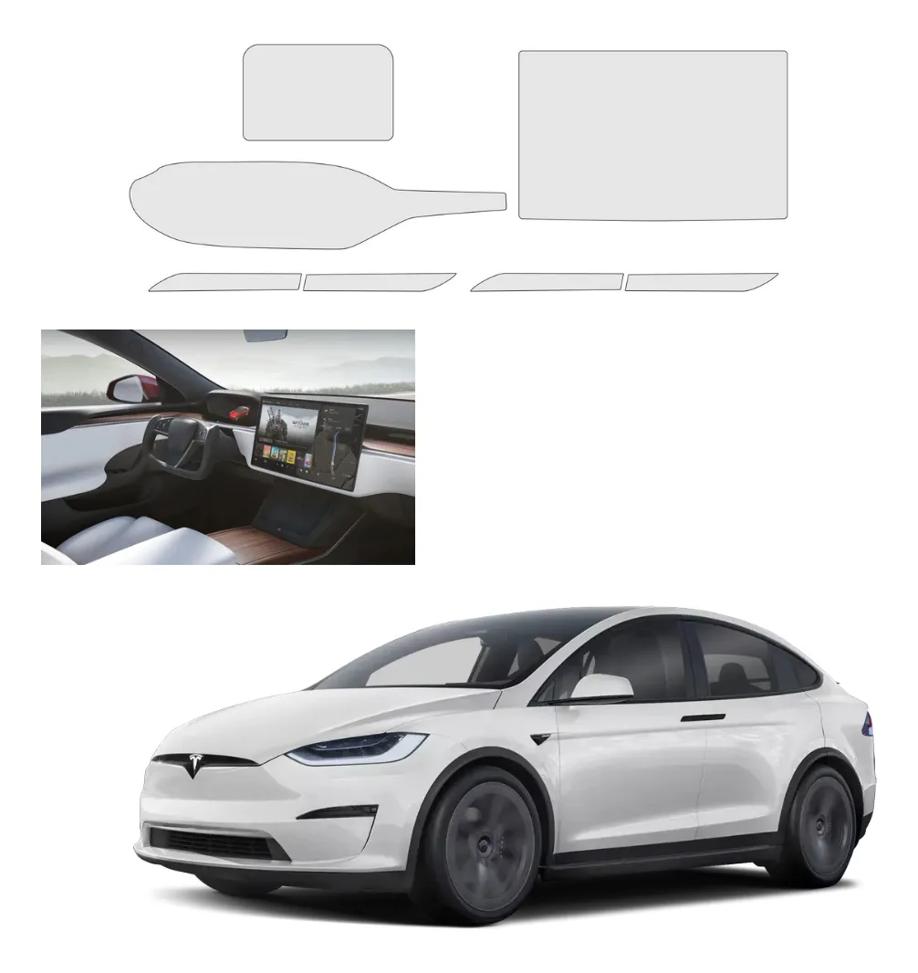 Ppf Pantalla Principal, Trasera Y Cluster Tesla Model X 2024 - Image 1