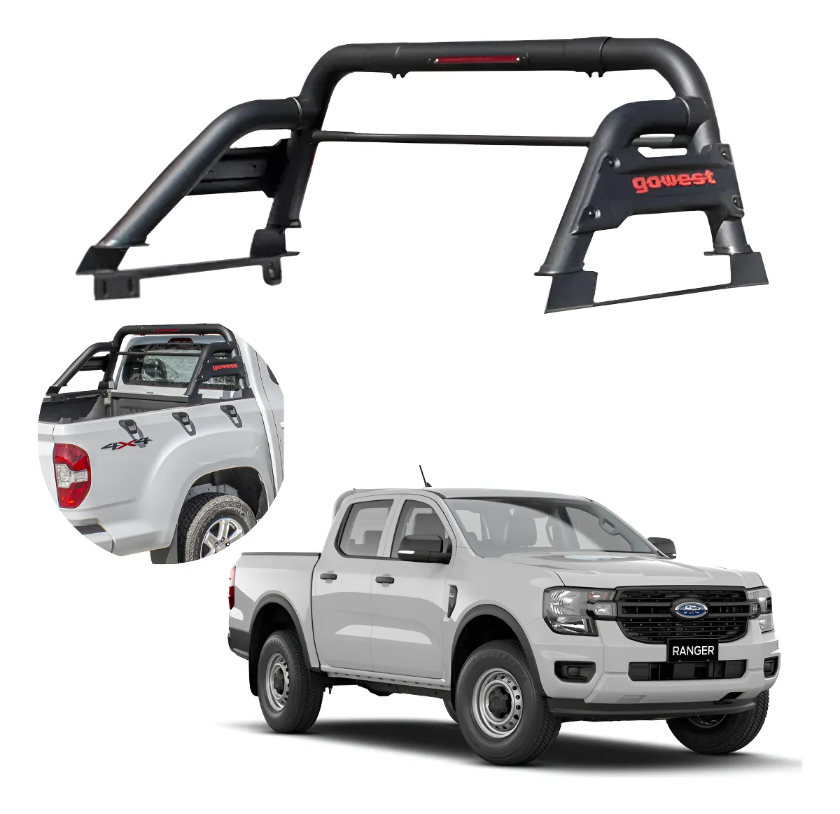 Roll Bar Trail Compatible Con Ford Ranger 2023 - Image 1