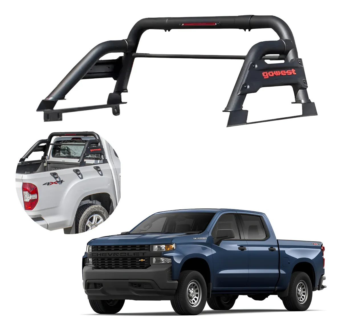 Roll Bar Trail Chevrolet Cheyenne / Silverado 2007 - 2024 - Image 1