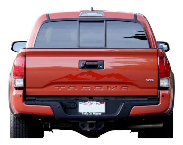 Letras Bl Emblema Logo Tacoma Tapa Batea De Caja 2020 - 2024