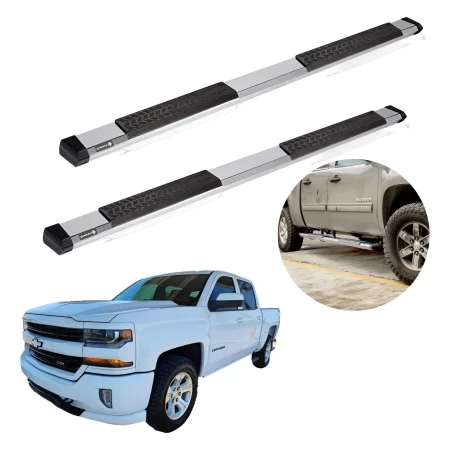 Estribos Serie 500 Cheyenne 2014 - 2018 Cabina Extendida