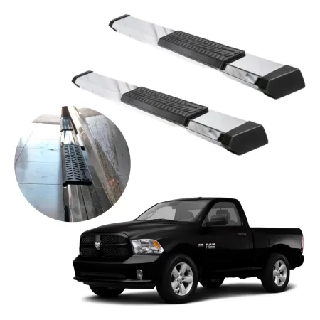 Estribos Serie 500 Ram 1500 / 2500 2009 - 2023 Cab Sencilla