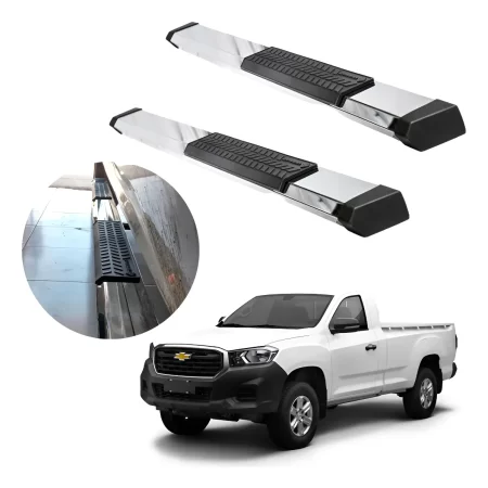 Estribos Serie 500 Chevrolet S10 Max 2023 - 2024 Cabina Sen