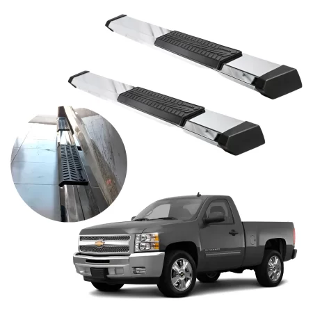 Estribos Serie 500 Para Silverado 2007 - 2013 Cab Sencilla