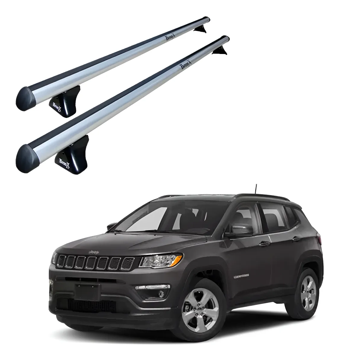 Barras Portaequipaje Para Jeep Compass 2012 - 2017 - Image 1