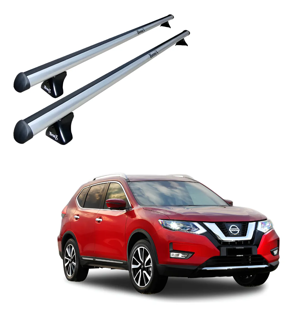 Barras Portaequipaje Para Nissan Xtrail 2007 - 2017 - Image 1