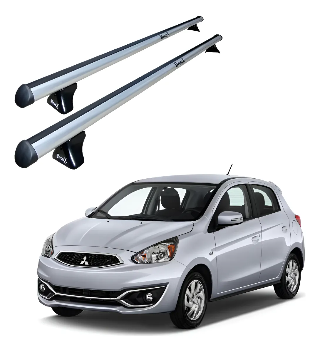 Barras Portaequipaje Para Mitsubishi Mirage 2015 - 2019 - Image 1